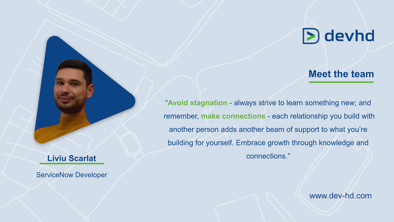 Meet The Team Behind the Scenes: Liviu Scarlat