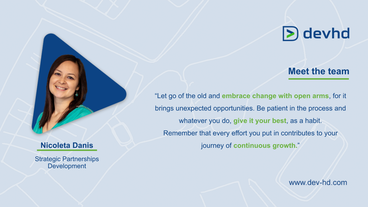 Meet the team Nicoleta Danis