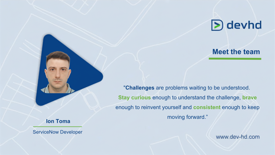 Meet The Team Behind the Scenes: Ion Toma